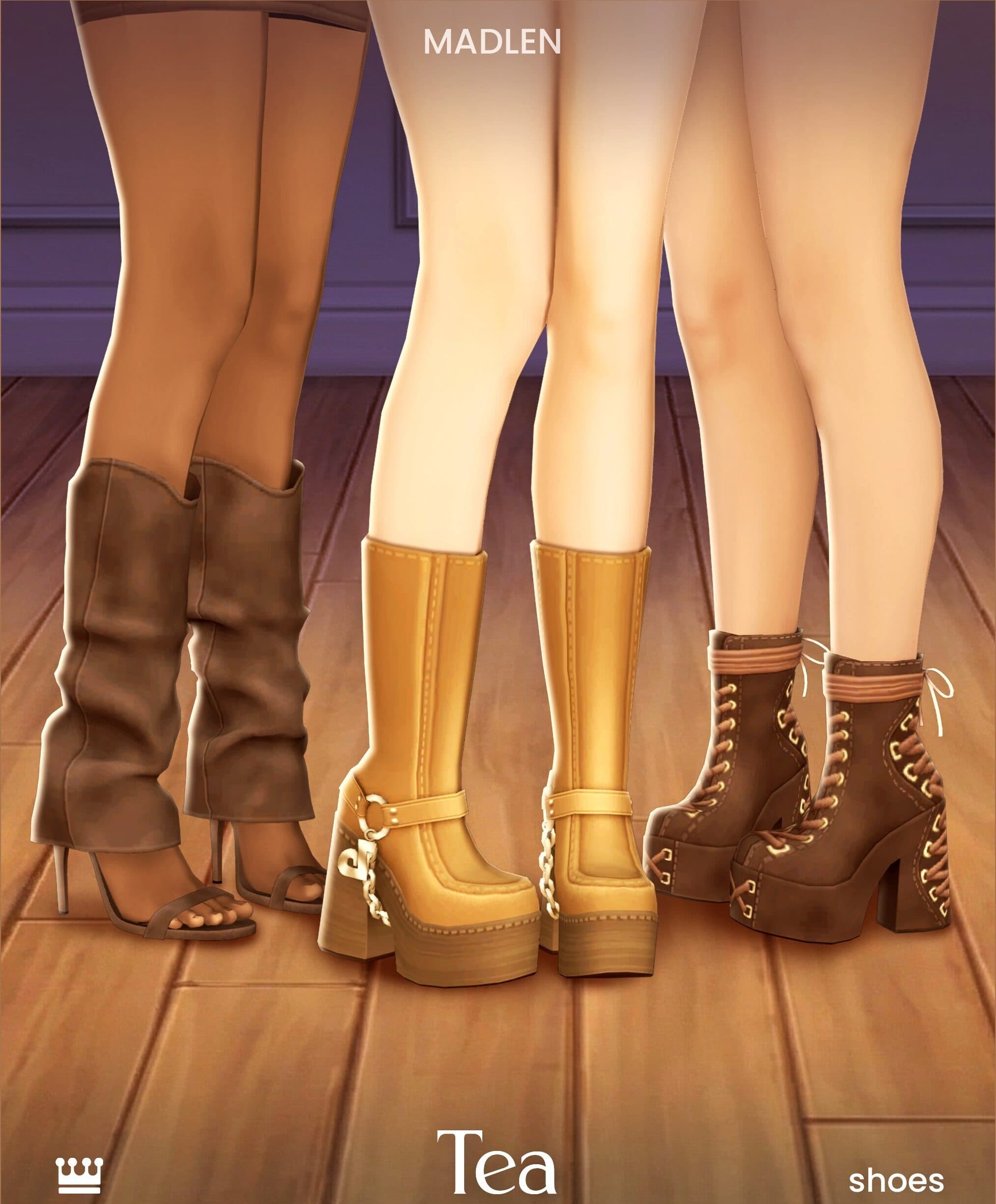Скриншот мода Сет обуви Tea Shoe SET